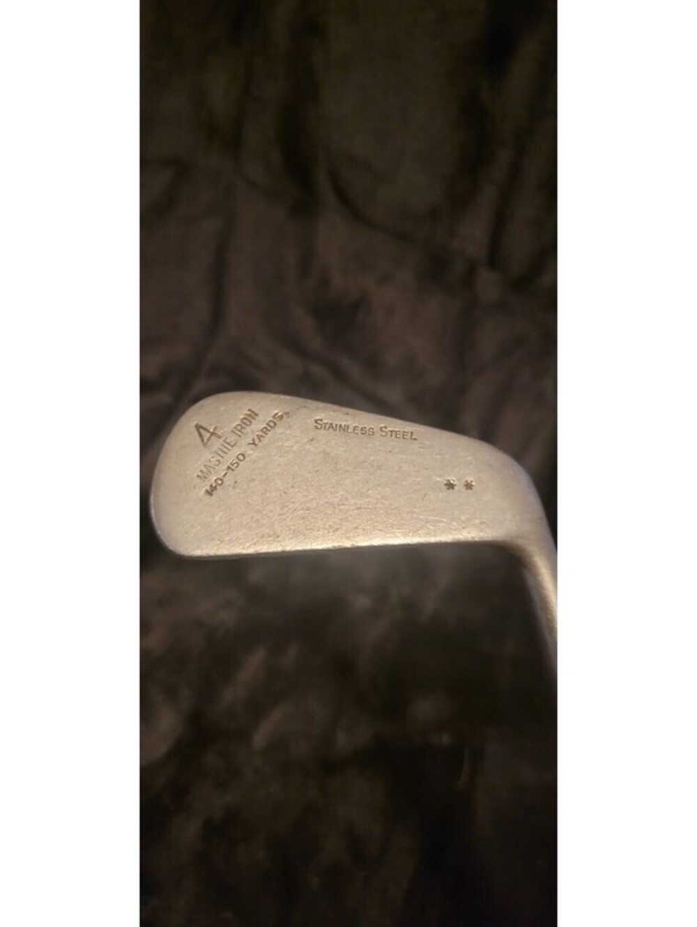 Vintage Hillerich & Bradsby Mashie Iron Golf Club - Steel Shaft Collectible Club